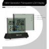 Digoo DG-TH1001 Wireless Transparent Screen Humidity Temperature digital In&Outdoor Hygrometer Thermometer Indicator Sensor C