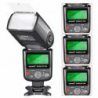 Neewer 750II TTL Flash Speedlite avec LCD Afficahge pour Nikon D7200 D7100 D7000 D5500 D5300 D5200 D5100 D5000 D3300 D3200 D3
