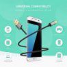 UGREEN Câble Micro USB Charge Rapide et Data Sync en Nylon Tressé pour Samsung Galaxy S7 S6 Edge J3 J5 J7 A3 A5 A7 2016, Huaw