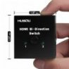 Musou Commutateur HDMI Bidirectionnel 2 x Entrées à 1 x Sortie ou HDMI Commutateur 1 x Entrées à 2 x Sortie Supporte 3D et Fu