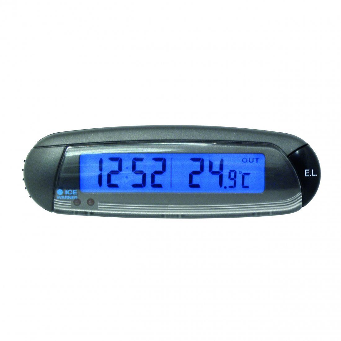 Carpoint 1110006 Thermomètre Intérieur/Extérieur avec Compteur et Alerte Antigel