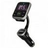 Ecandy Bluetooth Transmetteur FM avec écran LCD Sans fil Car MP3 Radio Adaptateur Kit Voiture Mains-libres avec USB Charge Mu