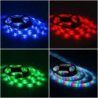SENDIS Ruban LED Etanche 5M 3528 RGB Multicolore SMD 300 LED Bande Flexible Lumineux Strip Light + Télécommande à infrarouge 