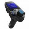 T11 Transmetteur FM Bluetooth Kit De Voiture Mains Libres Sans Fil Musique MP3 avec Écran d'affichage de 1.44 Pouces Double C