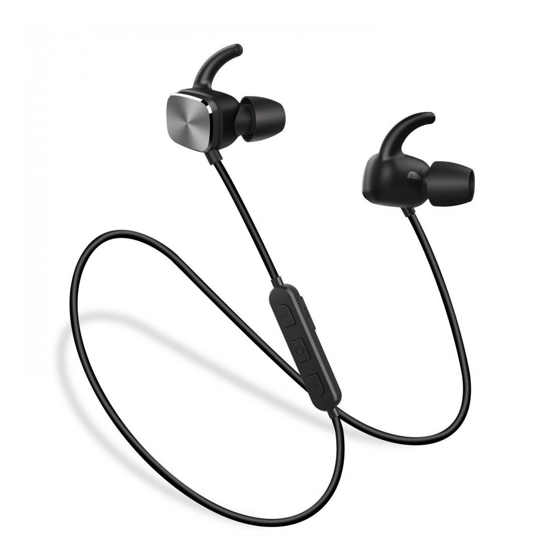 Écouteurs Bluetooth sans Fil Techvilla Casque Bluetooth V4.1 Oreillette Intra-Auriculaire avec Son Stéréo, Anti-Sueur pour Sp