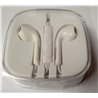 Mgs33 Ecouteurs intra-auriculaires HQ Compatible Blanc New Design Avec Fonction Kit Main Libre Pour téléphone , tablettes, Ip