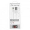 T'nB CIIPLIGHT4WH Câble USB/Lightning pour iPod/iPhone 5/5C/5S/6/6 Plus Blanc