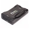 AMANKA Convertisseur Péritel Scart vers HDMI Adaptateur de HD 720P/1080P - Noir