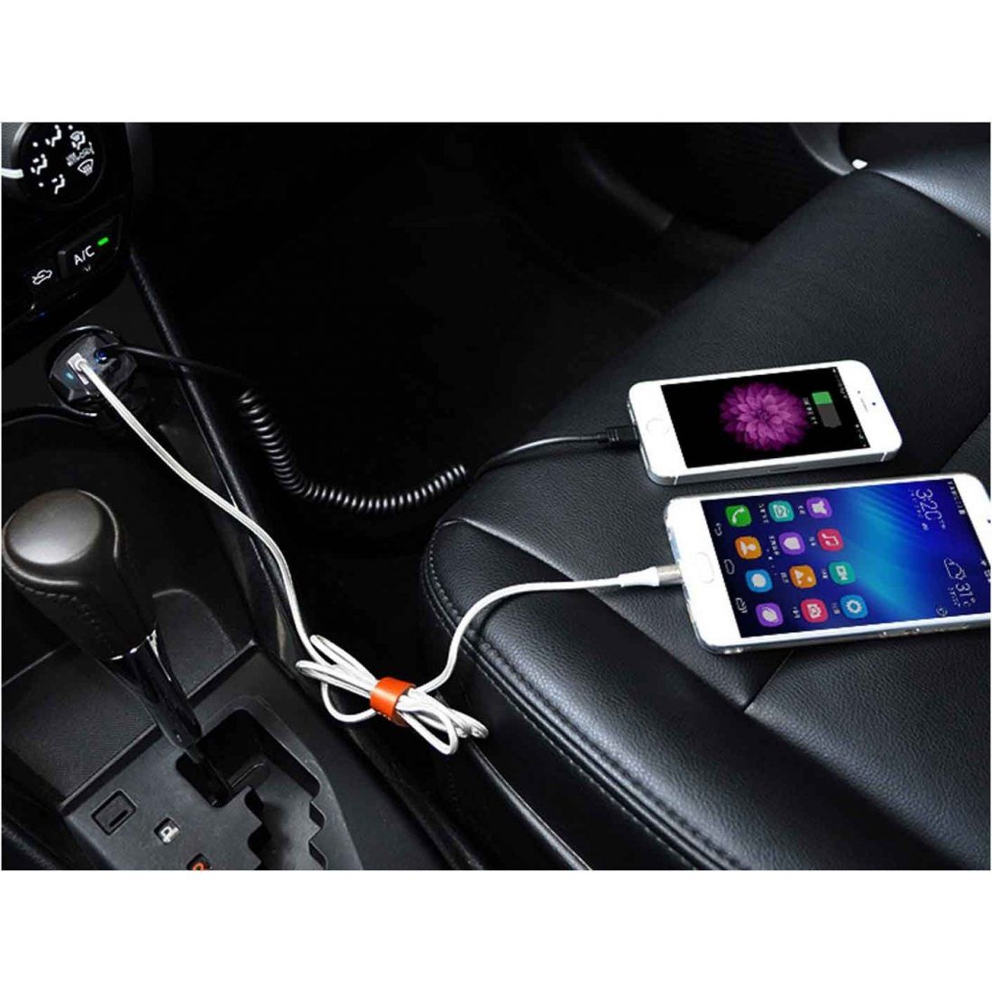 6S Plus et iPhone 7/7 Plus 6S Complètement compatible avec t Goliton Câble audio pour Hyundai Kia Interface de musique avec fonction de charge Chargeur Câble Aux Plug and Play Connectez-vous à Apple iPhone SE et iPhone 6 