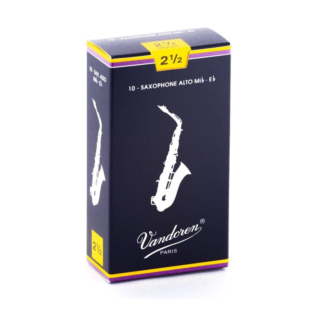 Vandoren SR2125 10 Anches pour Saxophone Alto 2,5