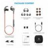 SoundPEATS Oreillettes Bluetooth 4.1 Écouteurs Magnétiques sans Fil pour Sport Casque Anti-transpiration, Bruit Réduit pour O