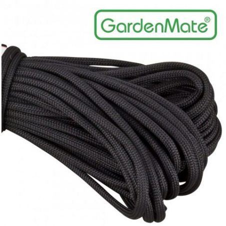 GardenMate® Corde en nylon professionnelle I Longueur 31mm Largeur 4mm I PLUSIEURS COLORIS I Paracord 550 I Drisse 7 brins en