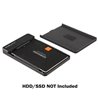 Inateck FE2004 USB 3.0 HDD/SSD Boîtier externe pour disque dur externe 2,5 SATA SSD et disque dur de 9,5mm et 7mm