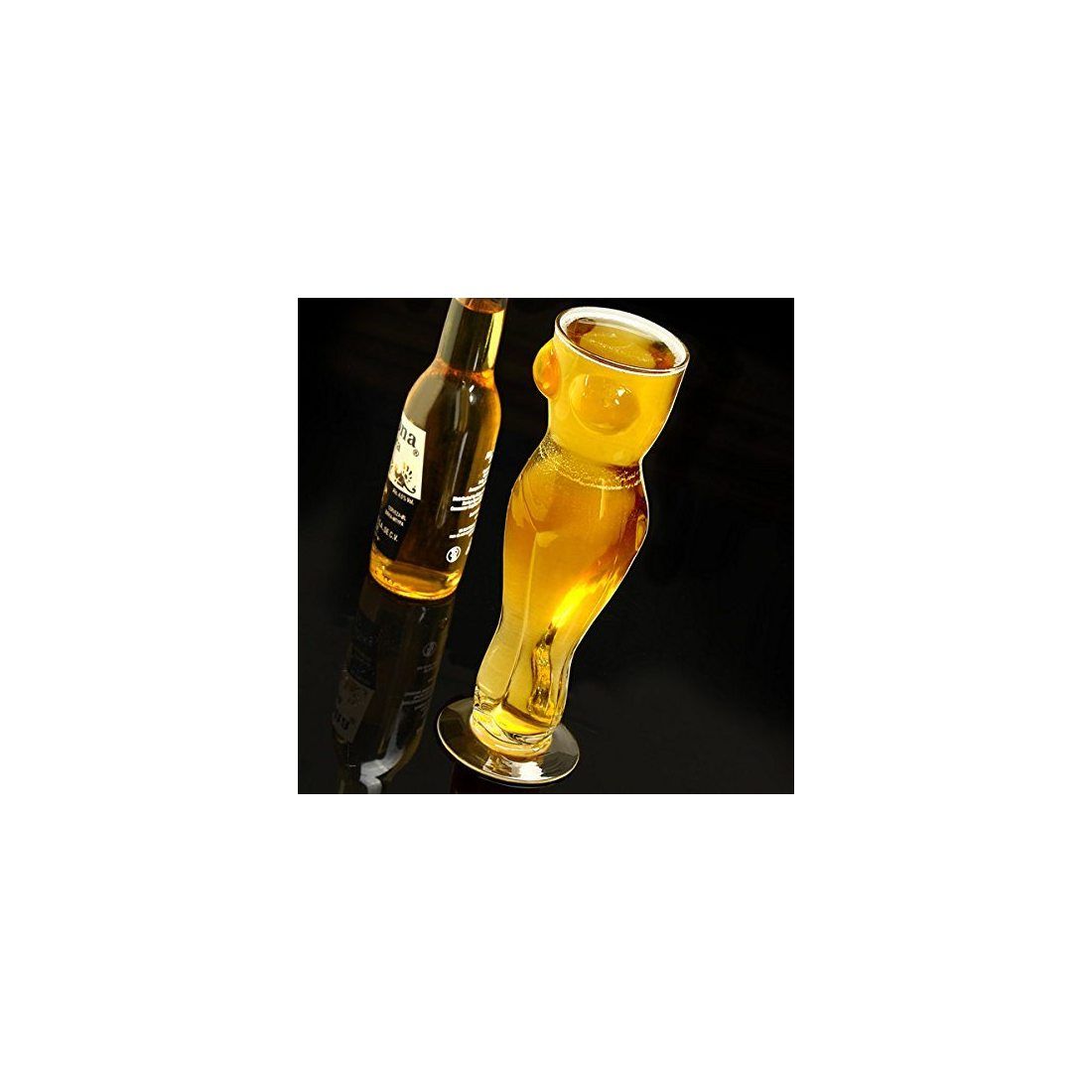 Sexy Verre à bière 1 pinte – Boîte Cadeau Adulte fantaisie Verre à bière Cadeau pour homme