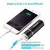 Poweradd Slim2 5000mAh Chargeur Portable Batterie de Secours Externe pour téléphone potable(Apple Adapteurs Non Inclus)et D’a