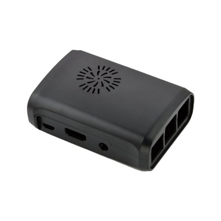 Aukru Kit de Raspberry Pi Alimentation 5V 3A avec interrupteur + Transparent Case + Ventilateur (Brushless DC Fan) + Dissipat