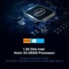 Alfawise Mini PC Z83V Win10 (64-bit) Desktop PC Processeur Intel Atom X5-Z8350 DDR3 2 Go + eMMC 32 Go 4K Double Écran 2.4G/5.