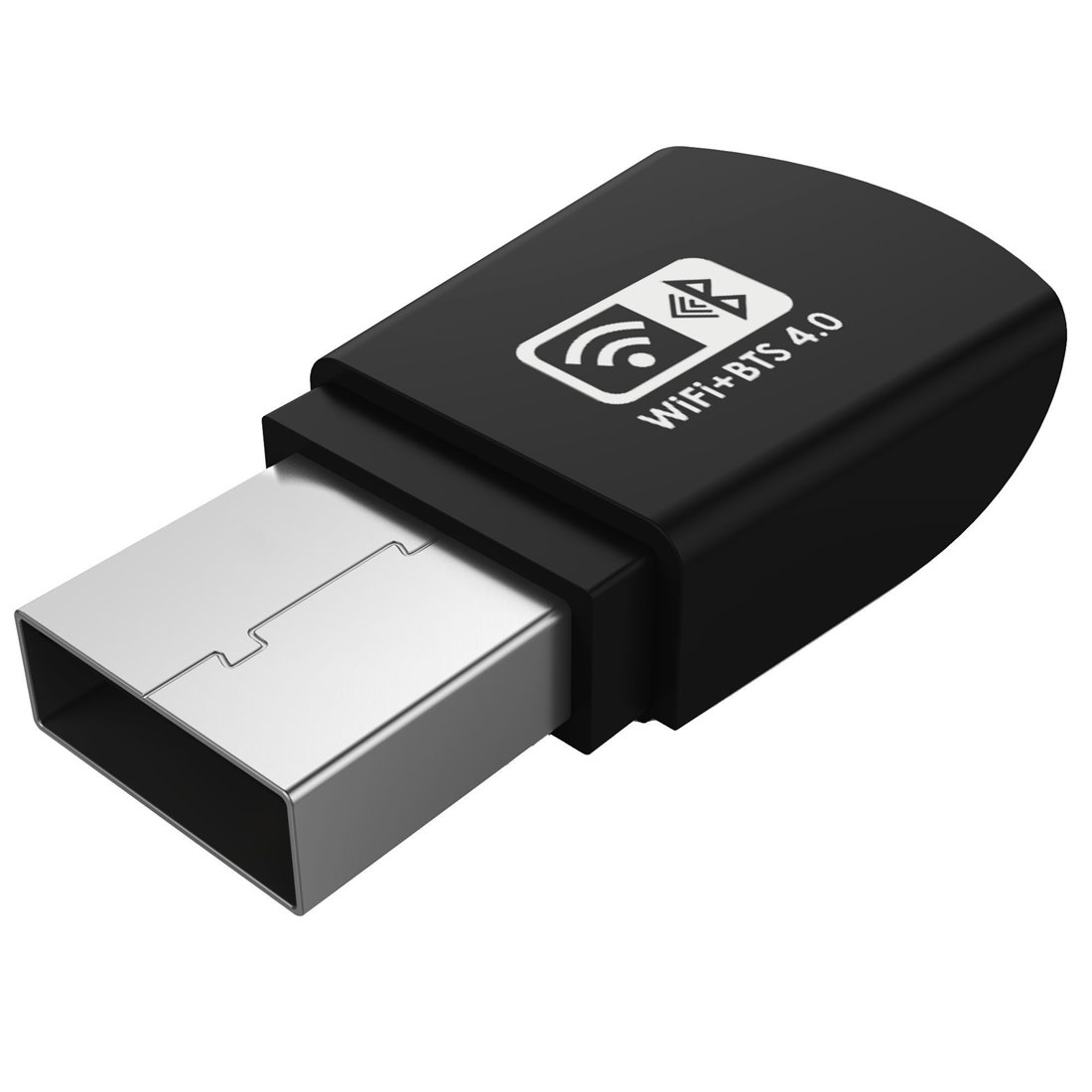 Aukey WF-R4 Adaptateur Wifi et Bluetooth 2 en 1 Wifi USB sans Fil pour Windows 7/8/8.1/10 Noir