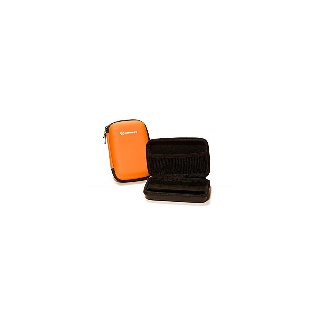 Case4Life Orange 2,5” rigide housse Étui disque dur externe pour Western Digital WD Elements / My Passport Ultra / Edge / Mac