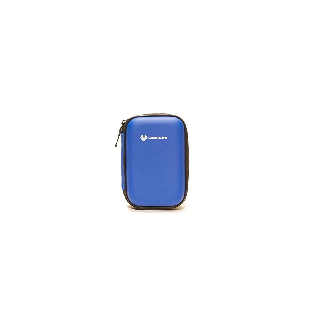 Case4Life Bleu 2,5” rigide housse Étui disque dur externe pour Western Digital WD Elements / My Passport Ultra / Edge / Mac /
