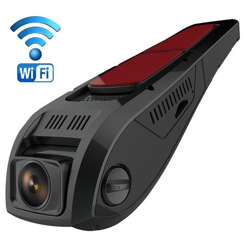 Pruveeo F5 Dashcam avec Wi-Fi, Design Discret, FHD 1080P avec Vision nocturne