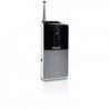 Philips AE1530 Radio Portable FM de Poche à Piles (2xLR3) avec Molette Volume, Prise Casque, Simple à Utiliser