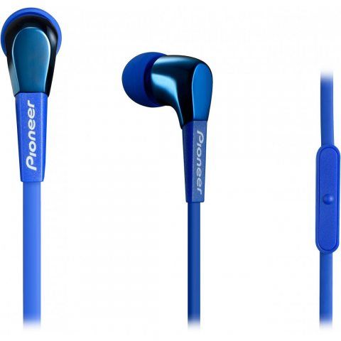 Pioneer SE-CL722T écouteur Binaural Avec fil Bleu casque et micro - Casques et micros (Avec fil, écouteur, Binaural, Intraaur