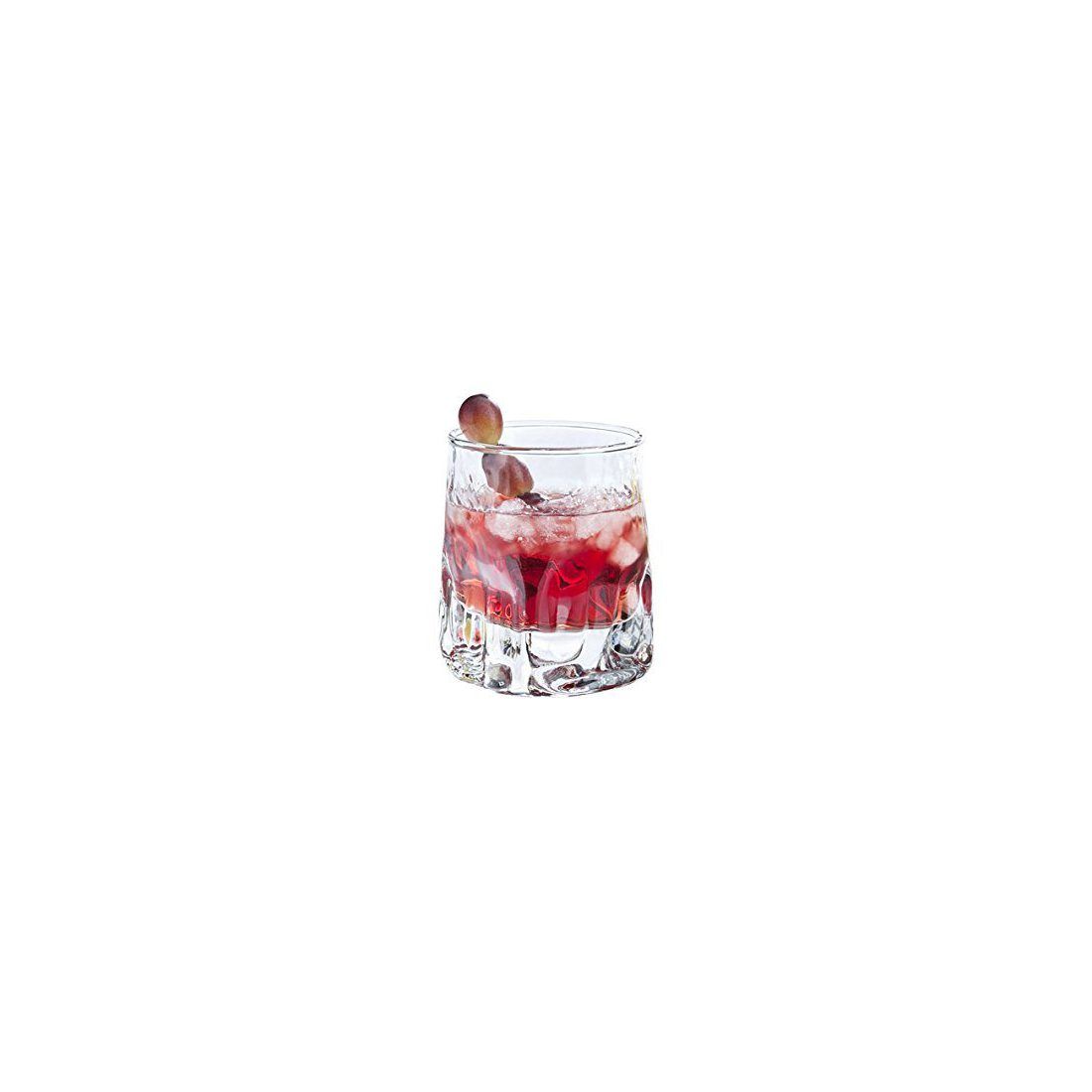 Durobor 342/25 Quartz verre à whisky 250ml, 6 verre, sans repère de remplissage