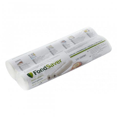 FoodSaver - FSR2802-I - Pack de 2 rouleaux pour appareil de mise sous vide - 28 cm x 5.5 m