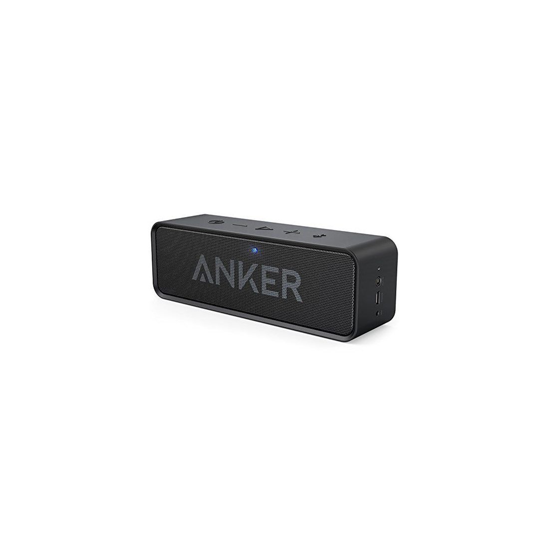Anker SoundCore Enceinte Bluetooth Portable Stereo avec Batterie Durée de 24 Heures, Micro Intégré et Port de Basses pour Son