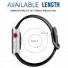 ZRO pour Apple Watch Bracelet, Silicone Souple Remplacement Sport Bande de Montre pour 42mm iWatch Série 3/ Série 2/ Série 1,