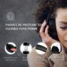Mpow Casque Bluetooth sans Fil Casque Audio Micro Intégrée Écouteurs Stéréo Oreillette 20 Heures Jeux Continu 250 Heures en V